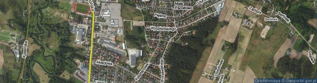 Zdjęcie satelitarne Kochanowskiego Jana ul.